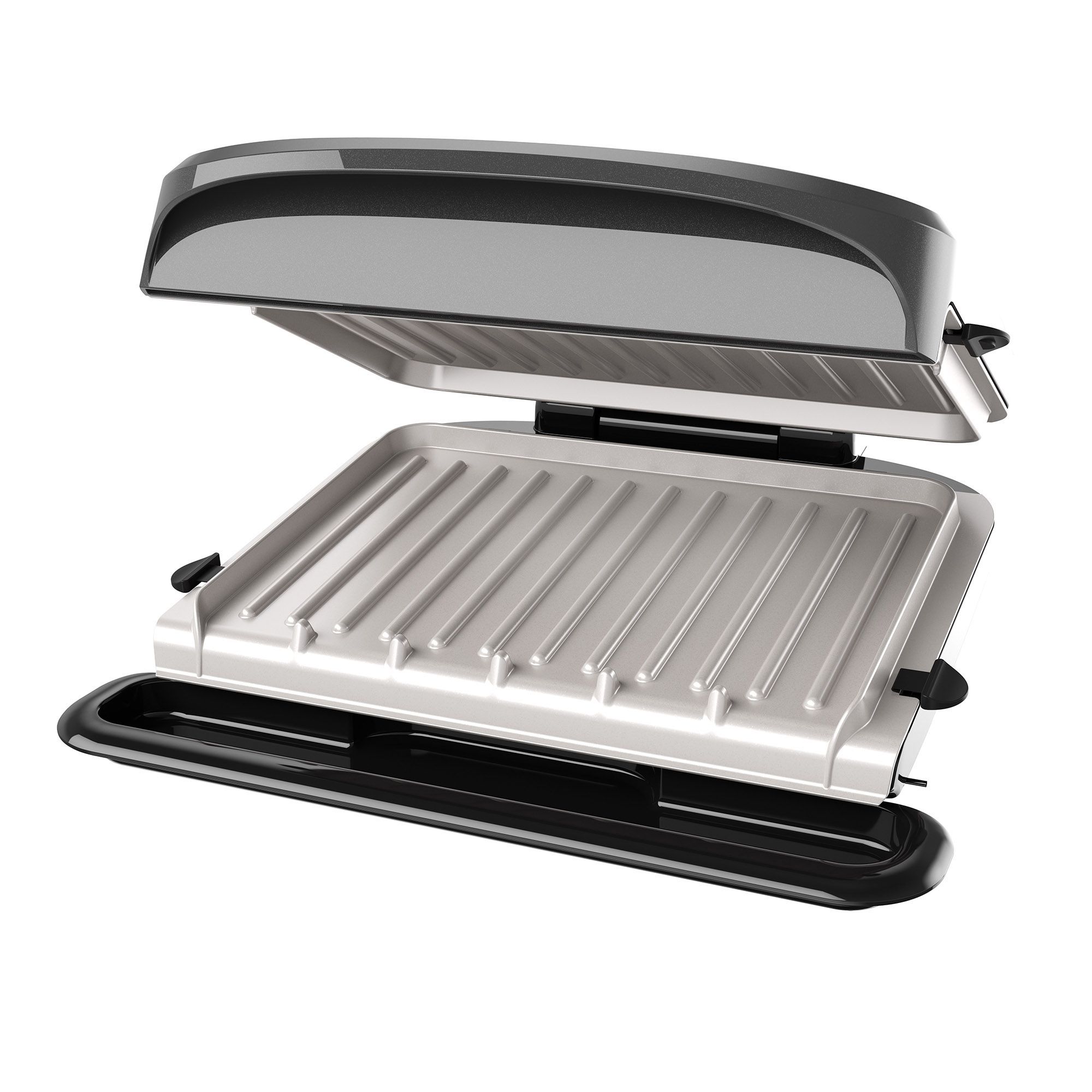 Large george foreman clearance grill with removable plates